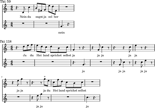 Weihnachtsoratorium, Nr. 39, "Flößt mein Heiland"