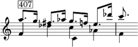 Geschachtelte Exclamationes in Leppers f-moll-Sonate